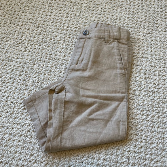 Janie and Jack linen pants, like new - Picture 1 of 5